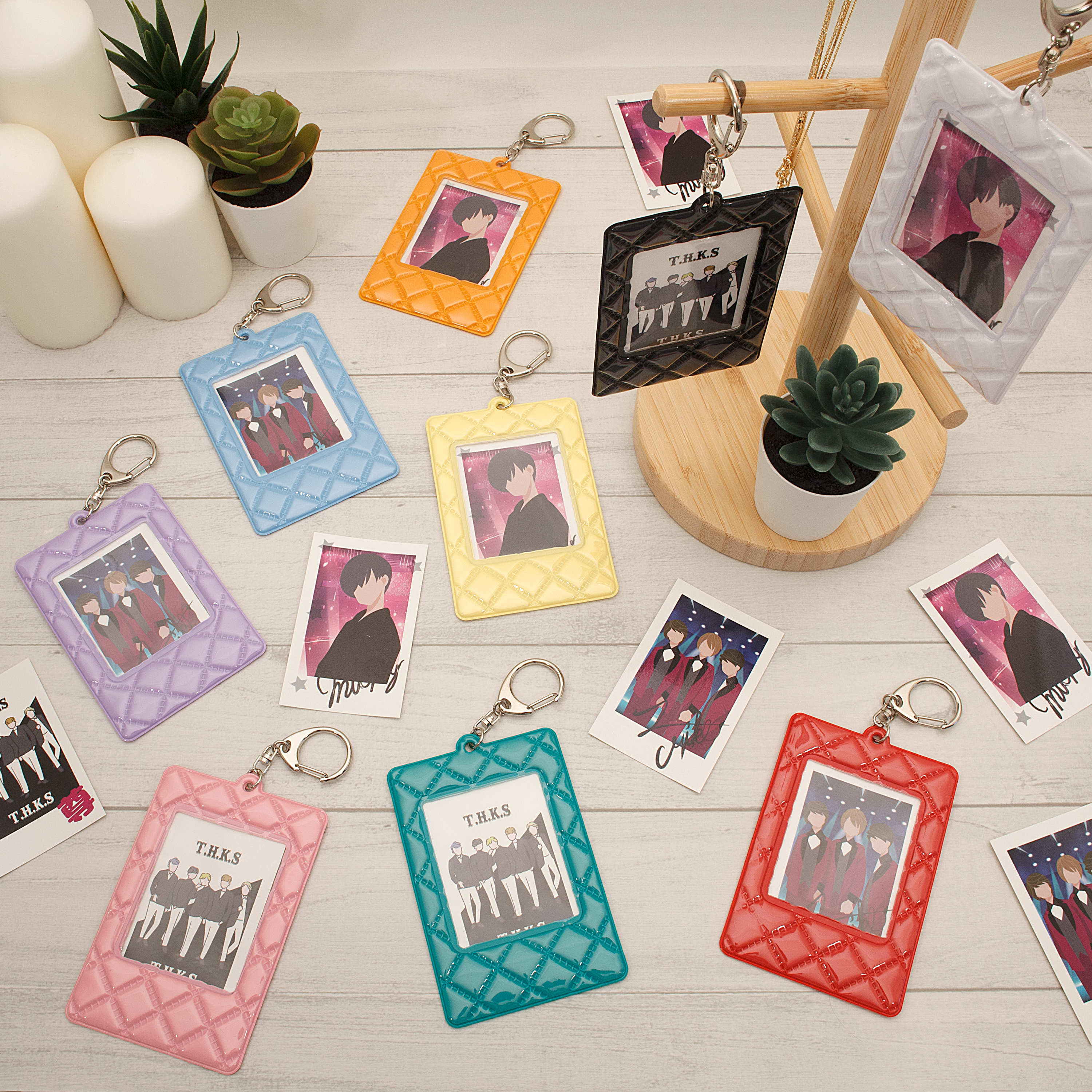 キルティングチェキホルダー