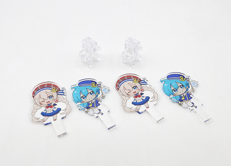 アクリルスタンド×クリップ