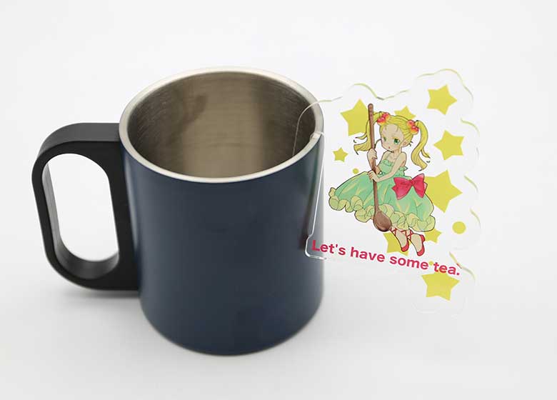 高品質アクリル素材のアップ画像