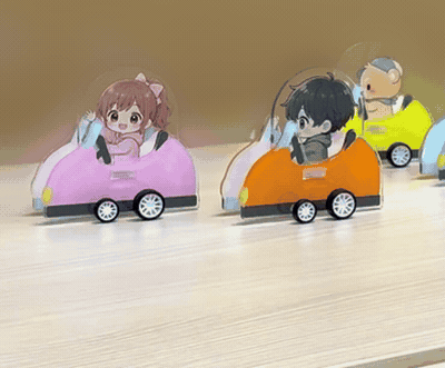 プルバックカーアクスタ【走るアクスタ】