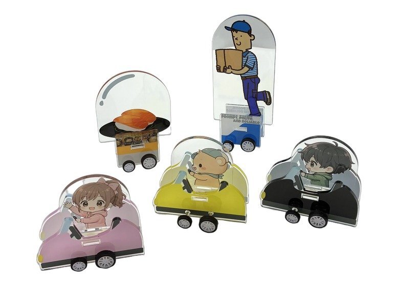 オリジナルプルバックカーアクスタ