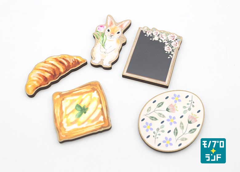 【オリジナルデザイン】ダイカットMDFウッドシール