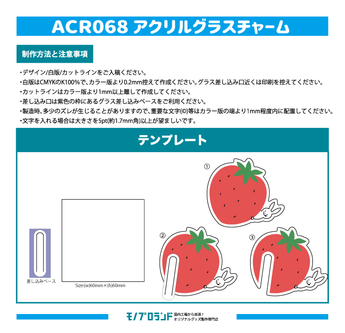 入稿用テンプレートのイメージ画像